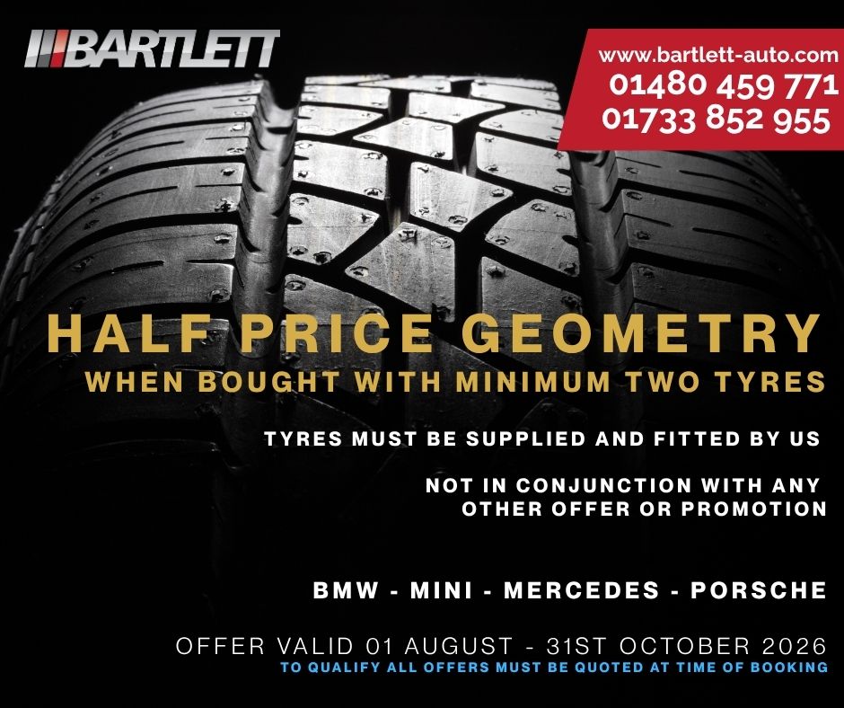 Half price Geometry - BMW, MINI, Mercedes and Porsche